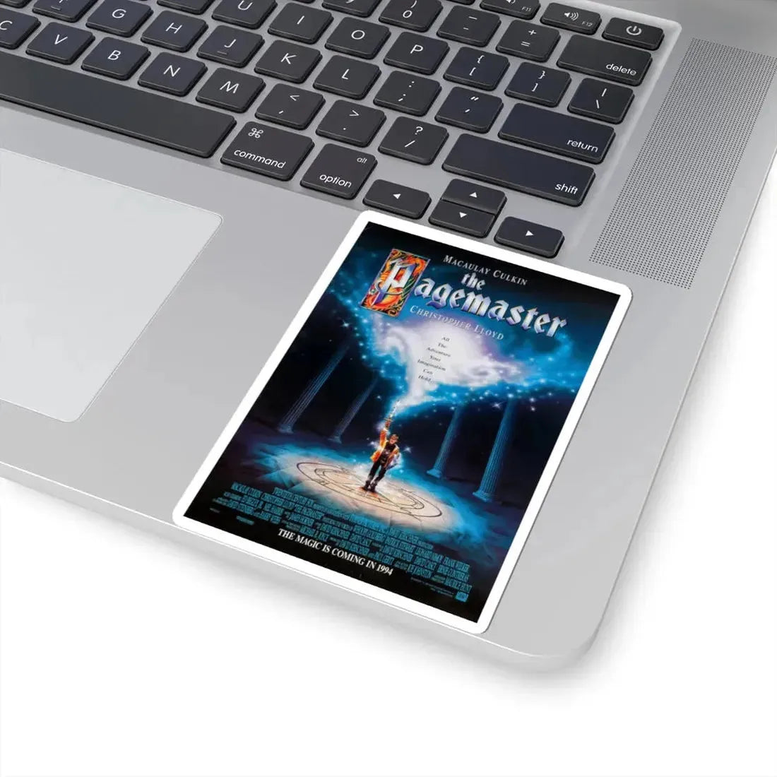 The Pagemaster 1994 Movie Poster - STICKER Vinyl Kiss-Cut Decal - The Sticker Space