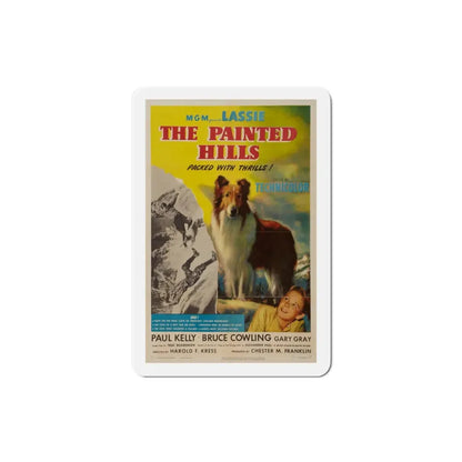 The Painted Hills 1951 Movie Poster Refrigerator Magnet 3 Inch - The Sticker Space