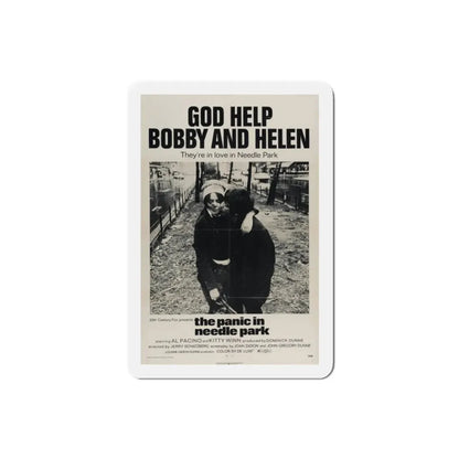 The Panic in Needle Park 1971 Movie Poster Refrigerator Magnet 2 Inch - The Sticker Space