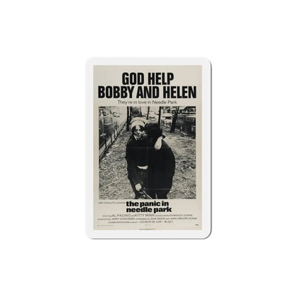 The Panic in Needle Park 1971 Movie Poster Refrigerator Magnet 3 Inch - The Sticker Space