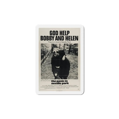 The Panic in Needle Park 1971 Movie Poster Refrigerator Magnet 6 Inch - The Sticker Space