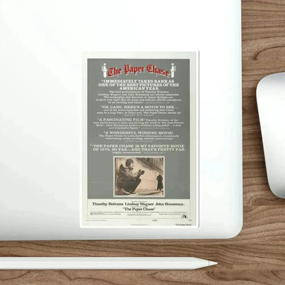 The Paper Chase 1973 Movie Poster STICKER Vinyl Die-Cut Decal - The Sticker Space