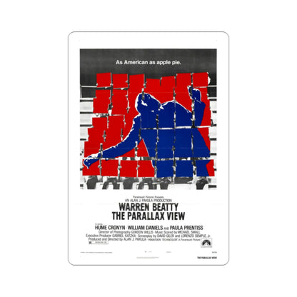 The Parallax View 1974 Movie Poster STICKER Vinyl Die-Cut Decal-2 Inch-The Sticker Space