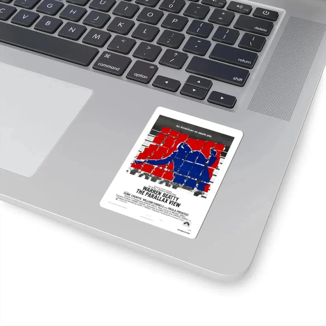 The Parallax View 1974 Movie Poster - STICKER Vinyl Kiss-Cut Decal - The Sticker Space