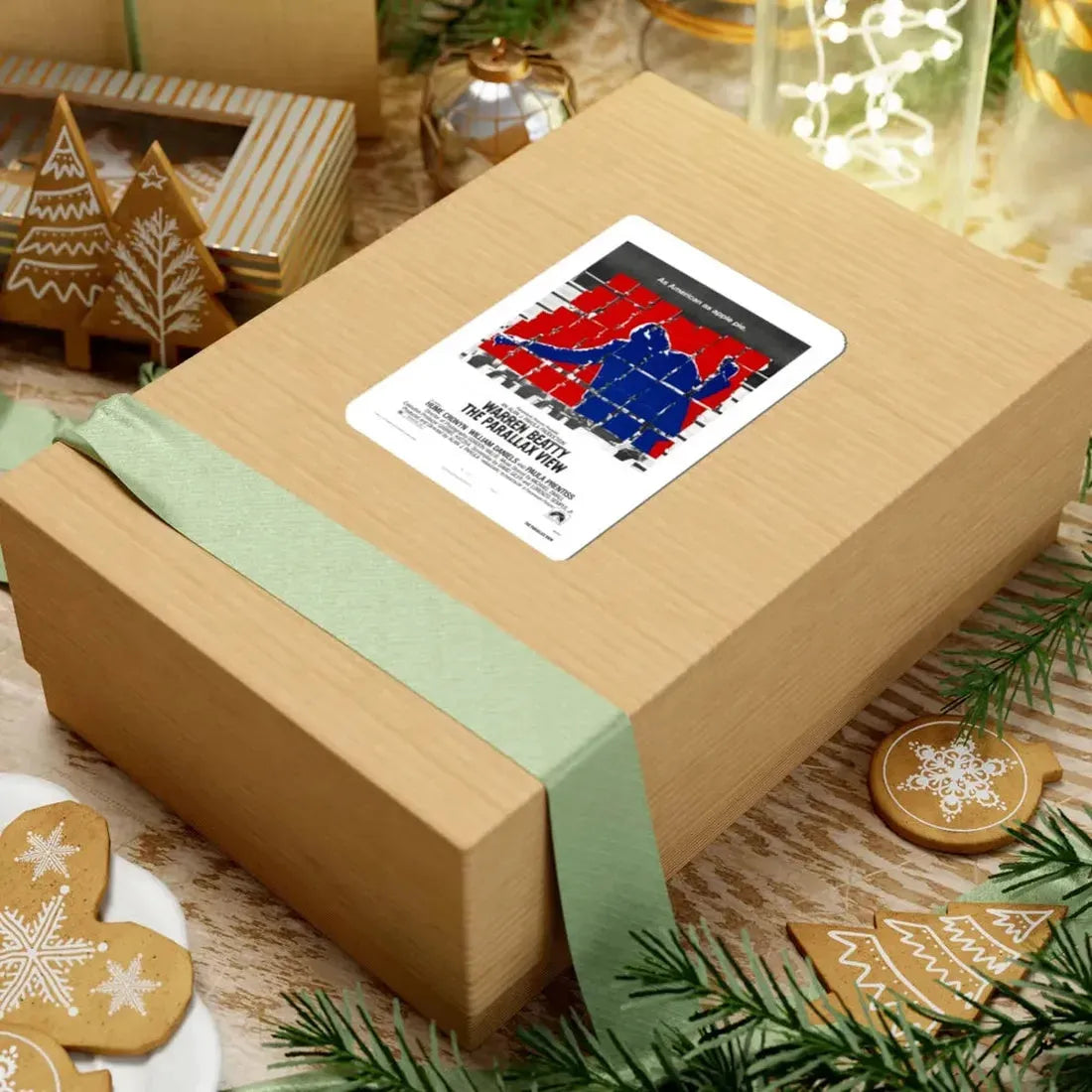 The Parallax View 1974 Movie Poster - STICKER Vinyl Kiss-Cut Decal - The Sticker Space