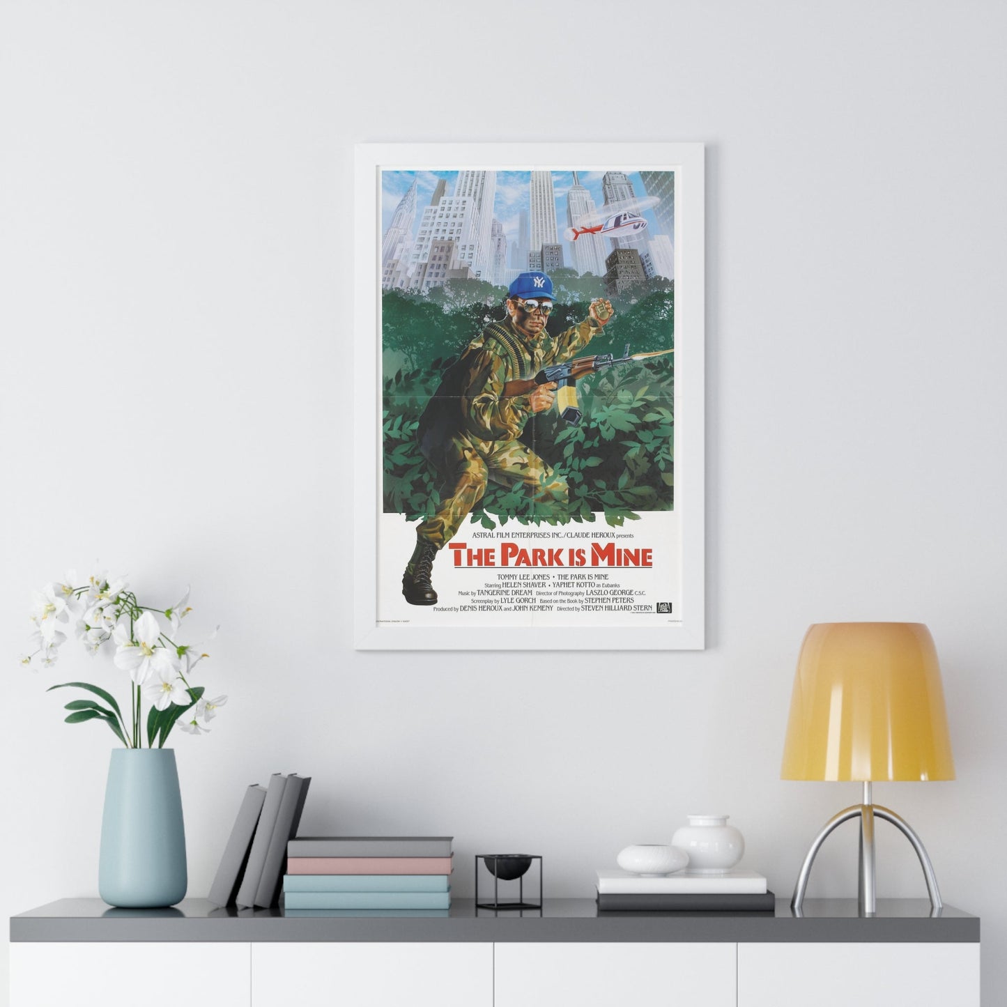 THE PARK IS MINE 1985 - Framed Movie Poster-The Sticker Space