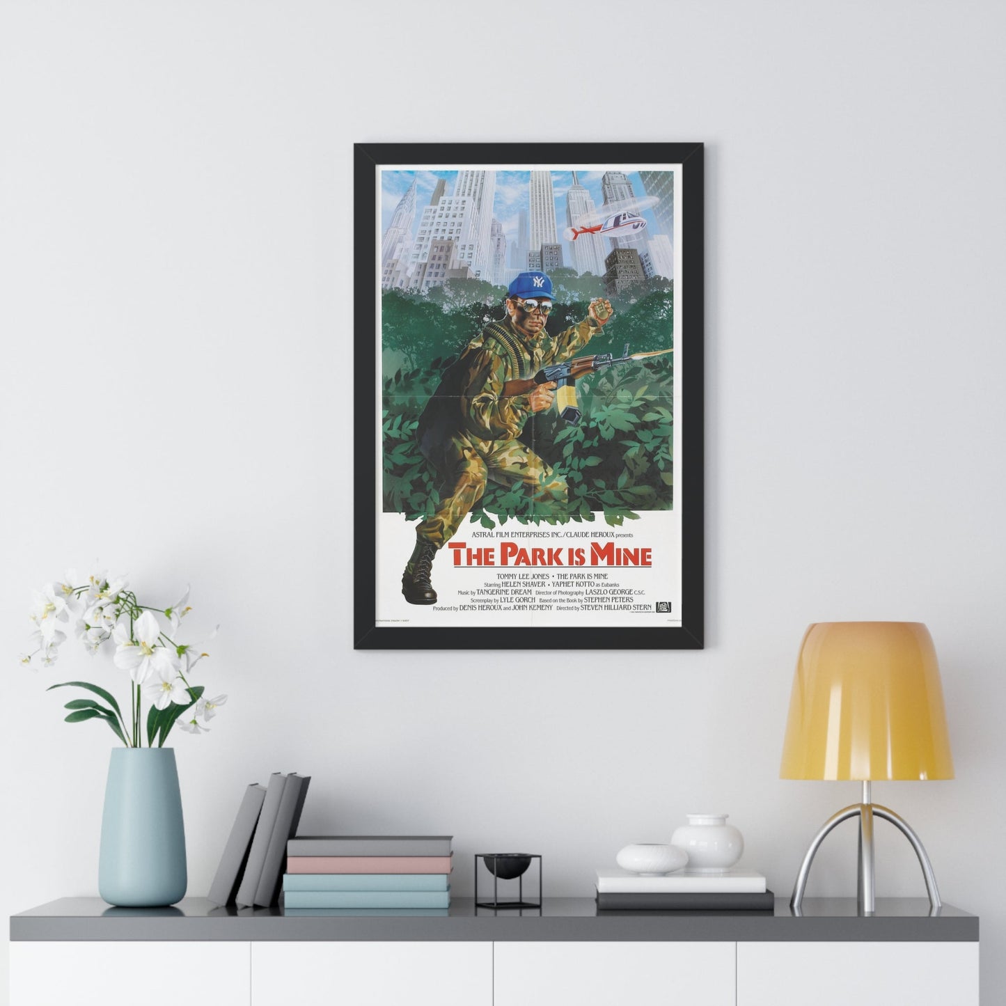 THE PARK IS MINE 1985 - Framed Movie Poster-The Sticker Space