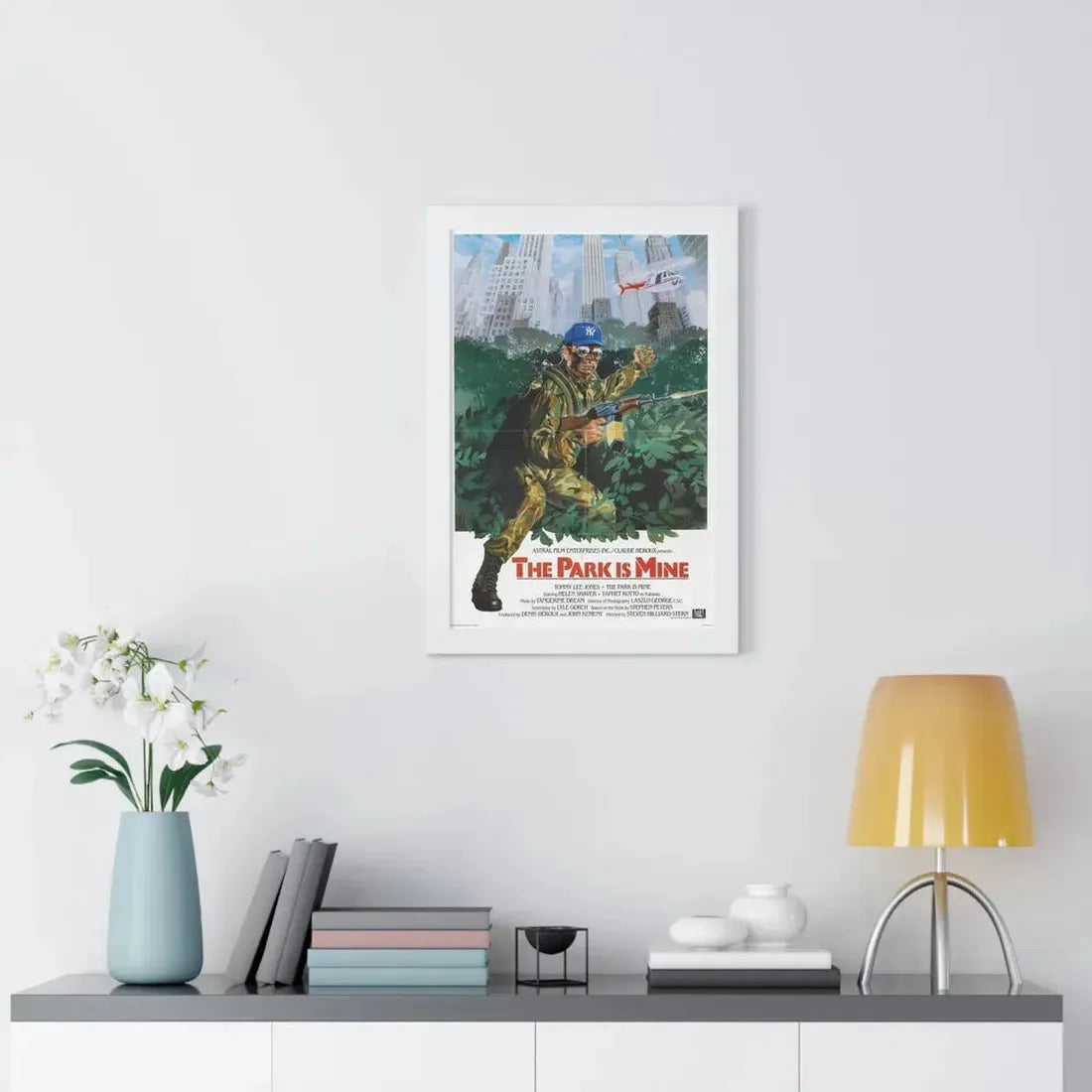 THE PARK IS MINE 1985 - Framed Movie Poster - The Sticker Space