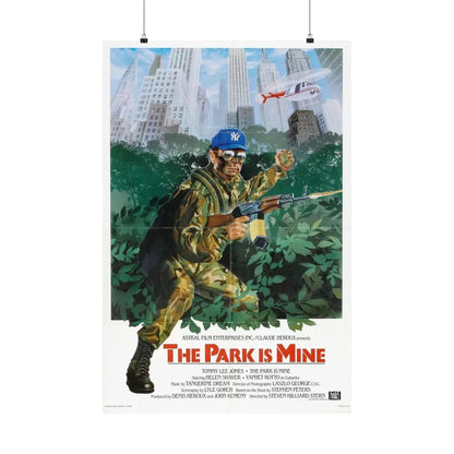 THE PARK IS MINE 1985 - Paper Movie Poster 24″ x 36″ Matte - The Sticker Space
