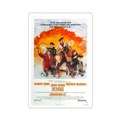 The Passage 1979 Movie Poster STICKER Vinyl Die-Cut Decal 4 Inch - The Sticker Space