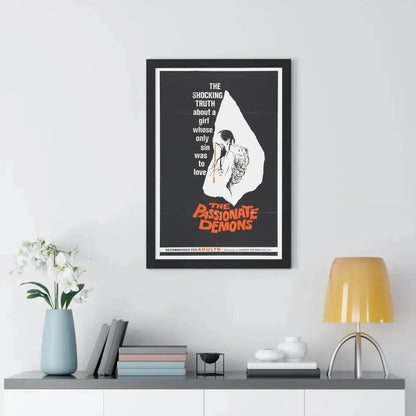 THE PASSIONATE DEMONS 1961 - Framed Movie Poster - The Sticker Space