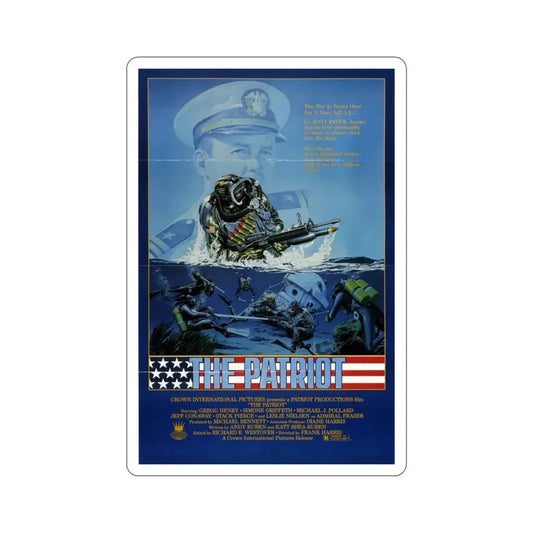 The Patriot 1986 Movie Poster STICKER Vinyl Die-Cut Decal 6 Inch - The Sticker Space