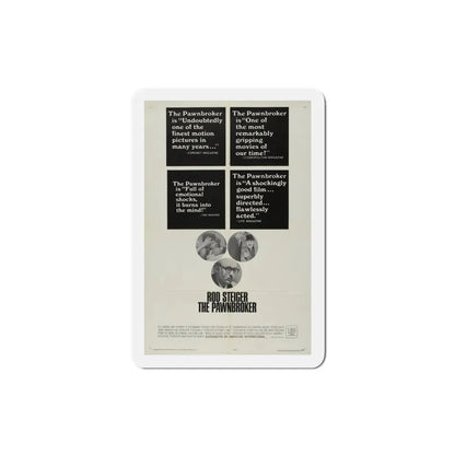 The Pawnbroker 1965 Movie Poster Refrigerator Magnet 3 Inch - The Sticker Space
