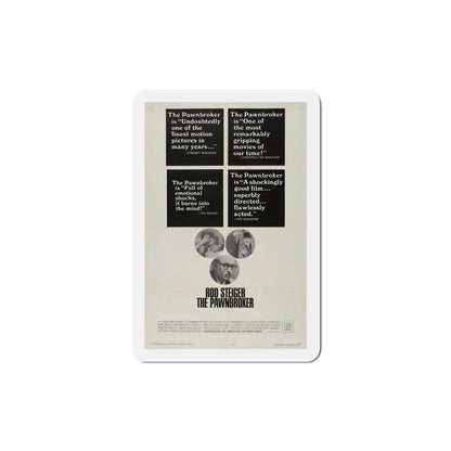 The Pawnbroker 1965 Movie Poster Refrigerator Magnet 4 Inch - The Sticker Space