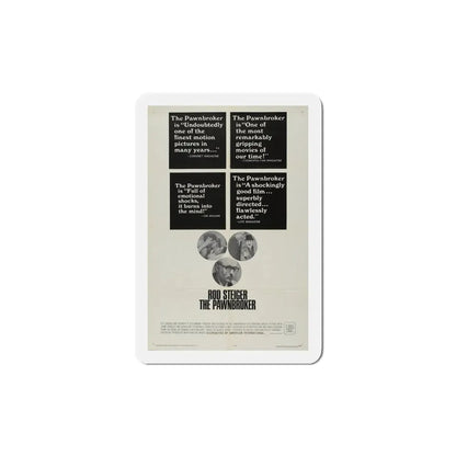 The Pawnbroker 1965 Movie Poster Refrigerator Magnet 5 Inch - The Sticker Space
