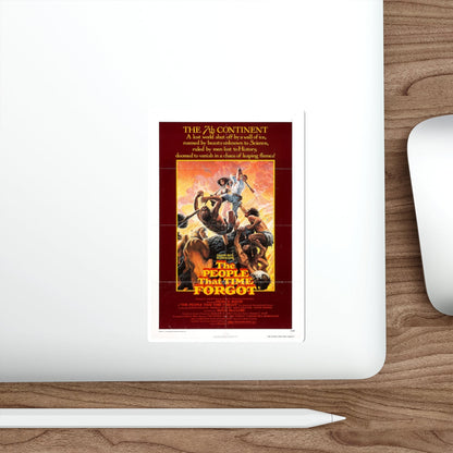 THE PEOPLE THAT TIME FORGOT 1977 Movie Poster STICKER Vinyl Die-Cut Decal-The Sticker Space