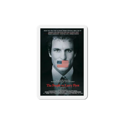 The People Vs Larry Flynt 1996 Movie Poster Refrigerator Magnet 6 Inch - The Sticker Space