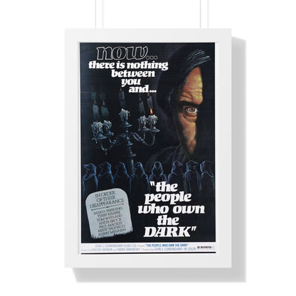 THE PEOPLE WHO OWN THE DARK 1976 - Framed Movie Poster-16″ x 24″-The Sticker Space