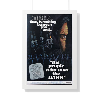 THE PEOPLE WHO OWN THE DARK 1976 - Framed Movie Poster-20" x 30"-The Sticker Space