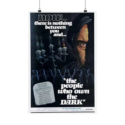 THE PEOPLE WHO OWN THE DARK 1976 - Paper Movie Poster 16″ x 24″ Matte - The Sticker Space