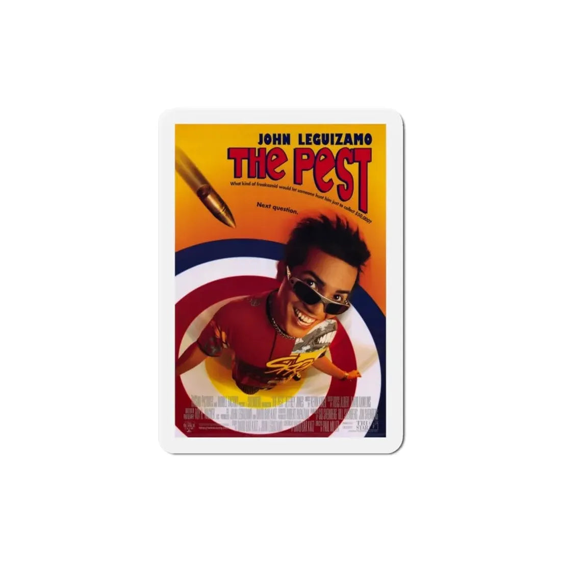 The Pest 1997 Movie Poster Refrigerator Magnet 4 Inch - The Sticker Space