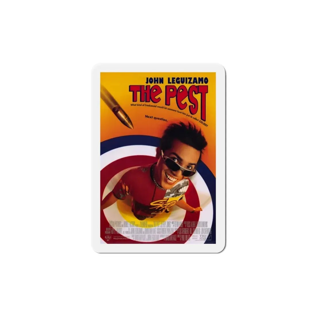 The Pest 1997 Movie Poster Refrigerator Magnet 6 Inch - The Sticker Space