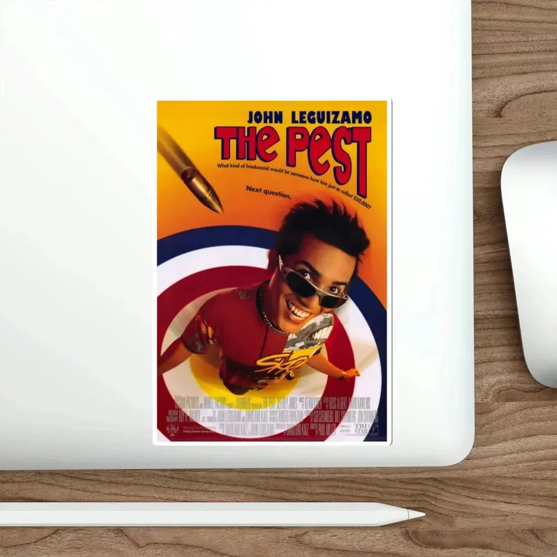 The Pest 1997 Movie Poster STICKER Vinyl Die-Cut Decal - The Sticker Space