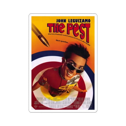 The Pest 1997 Movie Poster - STICKER Vinyl Kiss-Cut Decal 4 Inch White - The Sticker Space