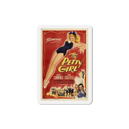 The Petty Girl 1950 Movie Poster Refrigerator Magnet 4 Inch - The Sticker Space