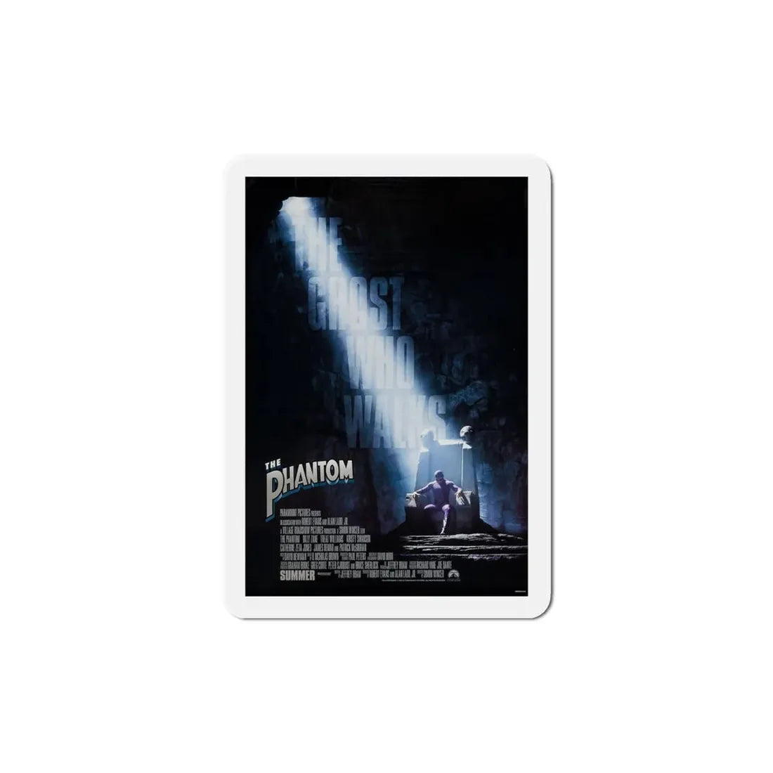 The Phantom 1996 Movie Poster Refrigerator Magnet 6 Inch - The Sticker Space