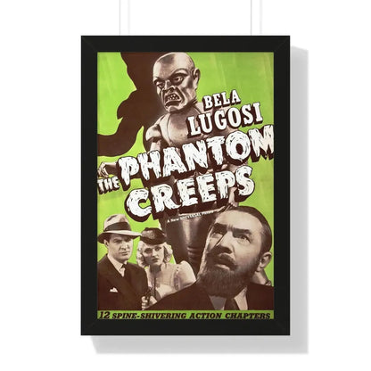 THE PHANTOM CREEPS 1939 - Framed Movie Poster 16″ x 24″ Black - The Sticker Space