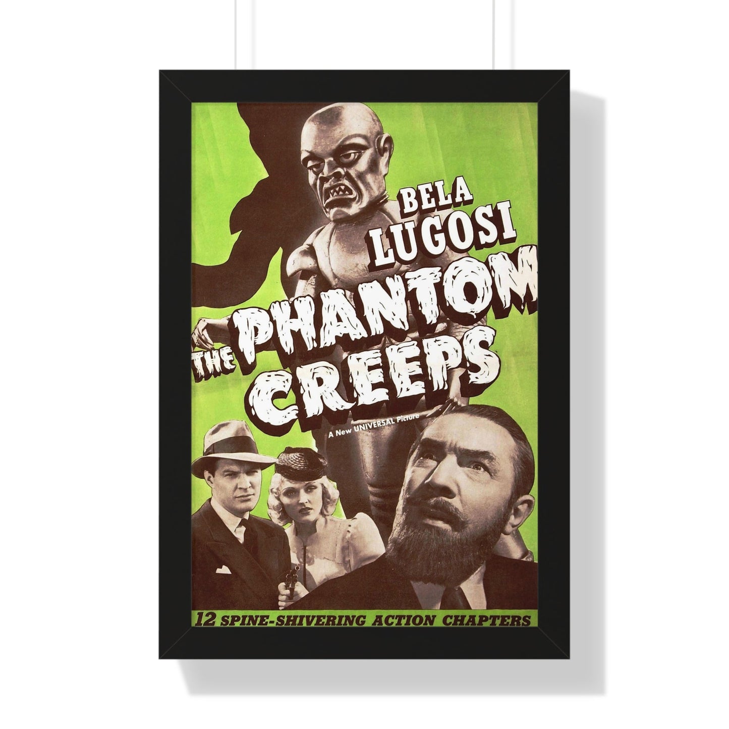 THE PHANTOM CREEPS 1939 - Framed Movie Poster-16″ x 24″-The Sticker Space