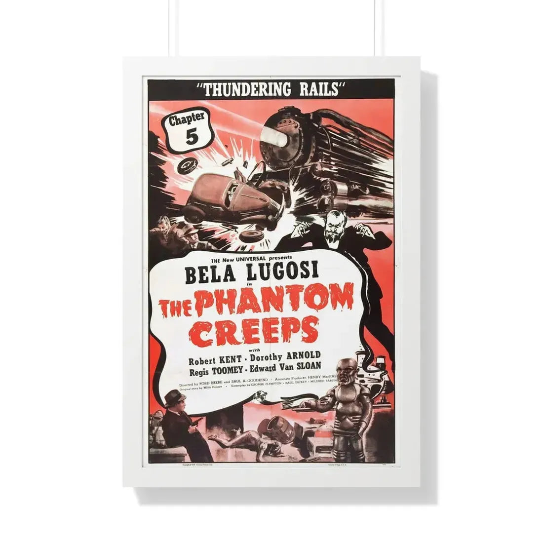 THE PHANTOM CREEPS (2) 1939 - Framed Movie Poster 20" x 30" White - The Sticker Space