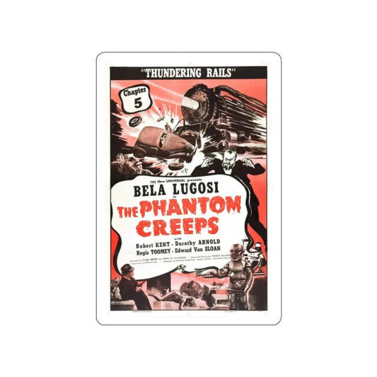THE PHANTOM CREEPS (2) 1939 Movie Poster STICKER Vinyl Die-Cut Decal 2 Inch - The Sticker Space