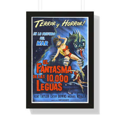 THE PHANTOM FROM 10,000 LEAGUES (ITALIAN) 1955 - Framed Movie Poster-16″ x 24″-The Sticker Space