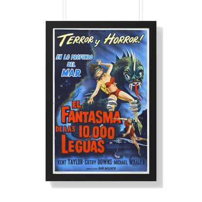 THE PHANTOM FROM 10,000 LEAGUES (ITALIAN) 1955 - Framed Movie Poster-20" x 30"-The Sticker Space