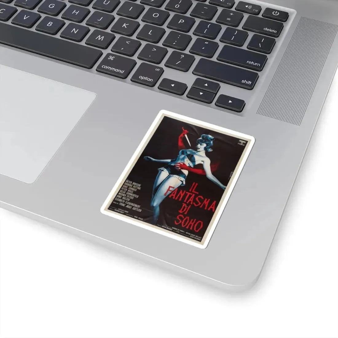 THE PHANTOM OF SOHO 1964 Movie Poster - STICKER Vinyl Kiss-Cut Decal - The Sticker Space