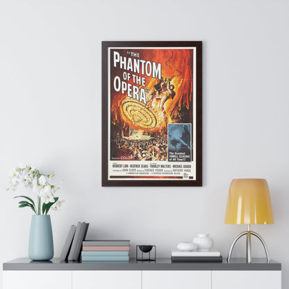 THE PHANTOM OF THE OPERA 1962 - Framed Movie Poster-The Sticker Space