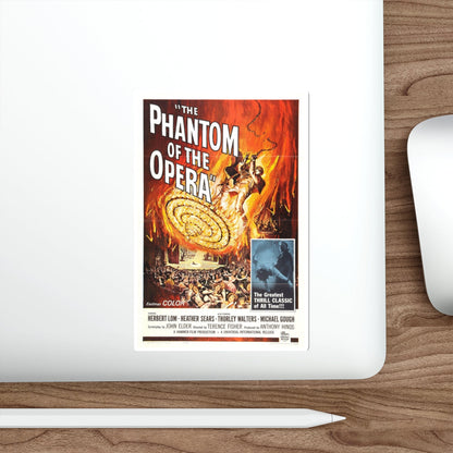 THE PHANTOM OF THE OPERA 1962 Movie Poster STICKER Vinyl Die-Cut Decal-The Sticker Space