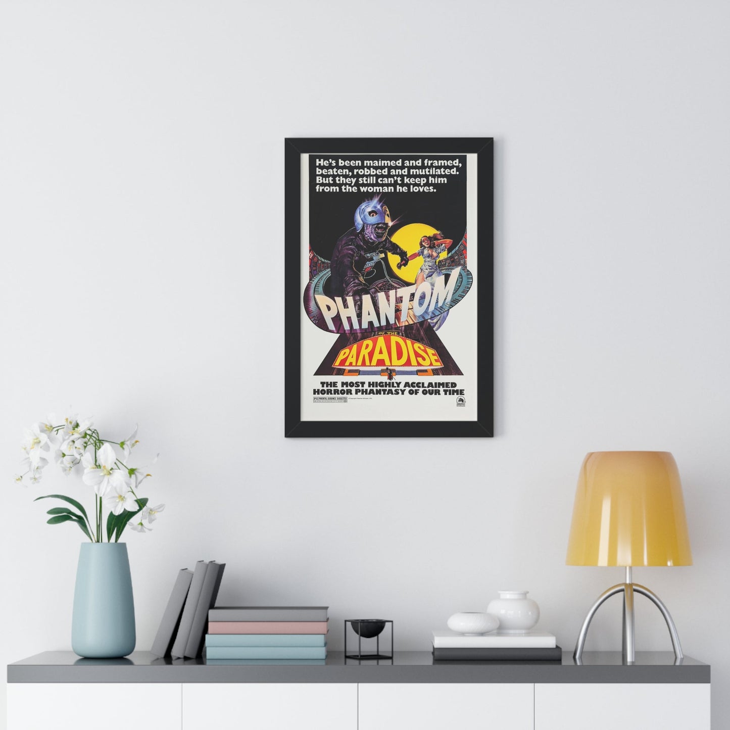 THE PHANTOM OF THE PARADISE 1974 - Framed Movie Poster-The Sticker Space