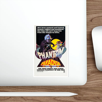 THE PHANTOM OF THE PARADISE 1974 Movie Poster STICKER Vinyl Die-Cut Decal-The Sticker Space