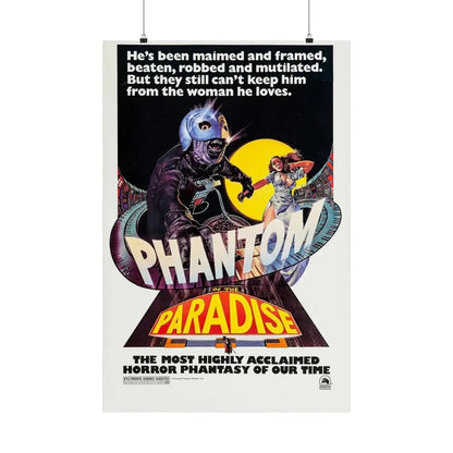 THE PHANTOM OF THE PARADISE 1974 - Paper Movie Poster 24″ x 36″ Matte - The Sticker Space