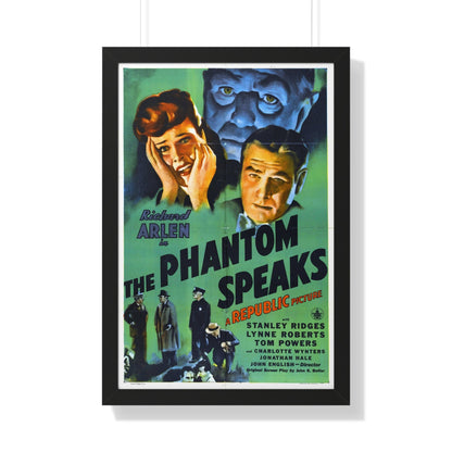 THE PHANTOM SPEAKS 1945 - Framed Movie Poster-20" x 30"-The Sticker Space