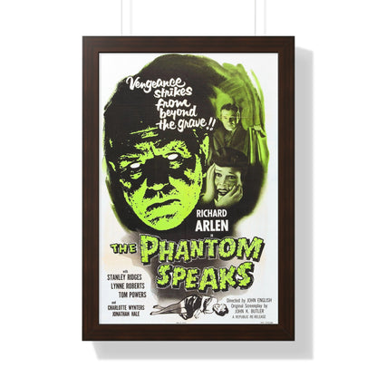 THE PHANTOM SPEAKS (2) 1945 - Framed Movie Poster-16″ x 24″-The Sticker Space