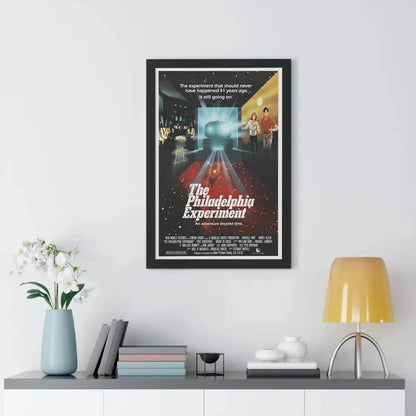 THE PHILADELPHIA EXPERIMENT 1984 - Framed Movie Poster - The Sticker Space