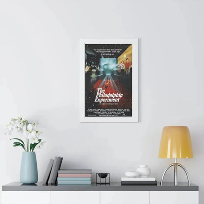 THE PHILADELPHIA EXPERIMENT 1984 - Framed Movie Poster - The Sticker Space