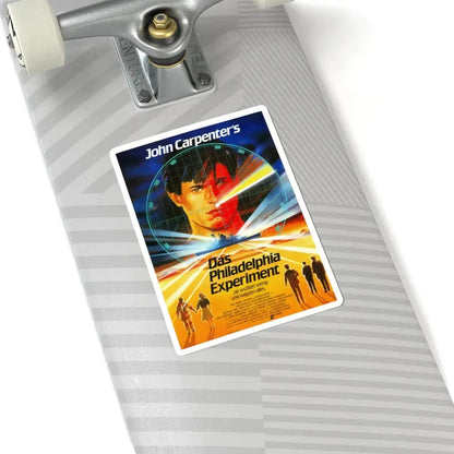 THE PHILADELPHIA EXPERIMENT (GERMAN) 1984 Movie Poster - STICKER Vinyl Kiss-Cut Decal - The Sticker Space