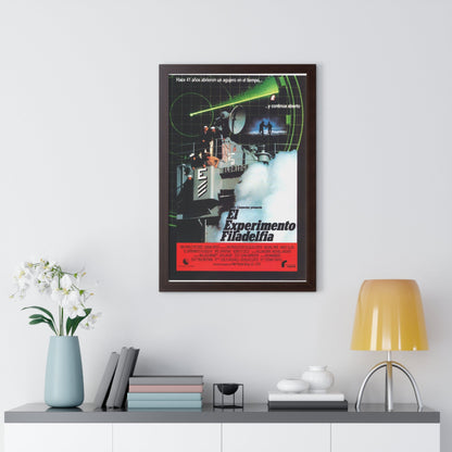 THE PHILADELPHIA EXPERIMENT (SPANISH) 1984 - Framed Movie Poster-The Sticker Space