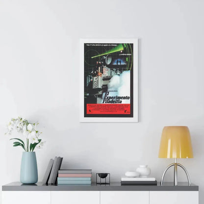 THE PHILADELPHIA EXPERIMENT (SPANISH) 1984 - Framed Movie Poster - The Sticker Space