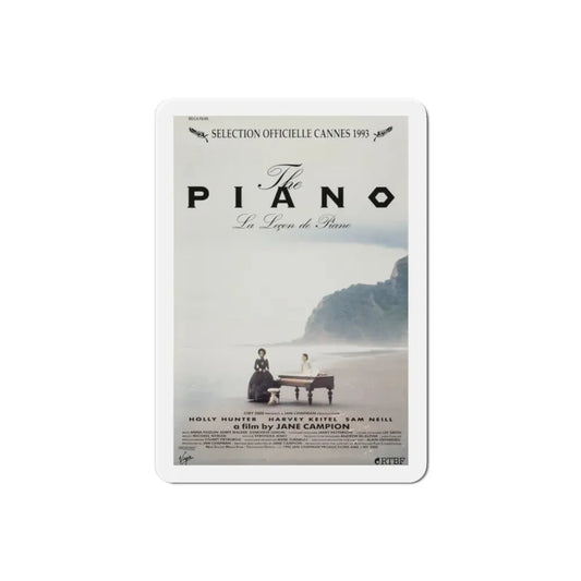 The Piano 1993 Movie Poster Refrigerator Magnet 2 Inch - The Sticker Space